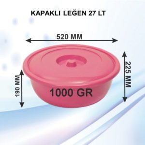 27LT Hamur Leğeni Kalıbı