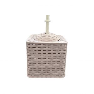 Hasır Rattan WC Fırça Haznesi Kalıbı